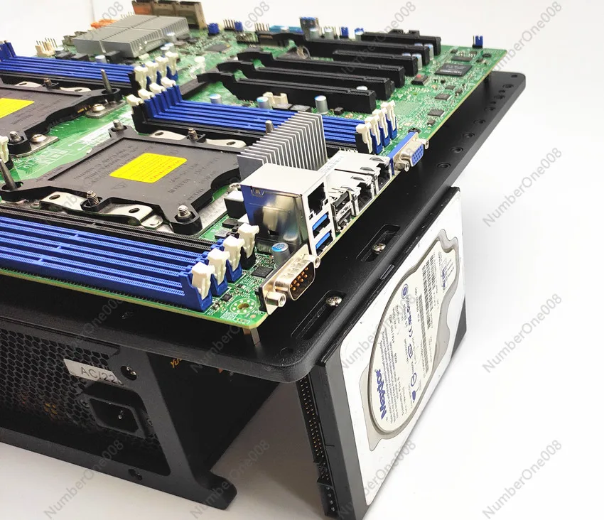 EATX Dual Server Motherboard O - Aluminum Open Frame Test Bench Water Cooling ulasan dan harga